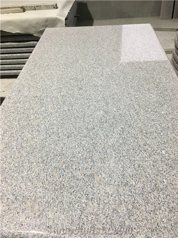 China G383 Pink Polished Granite Headstone