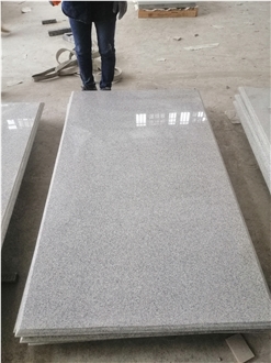 China G603 Polished Grey Granite Cross Headstone