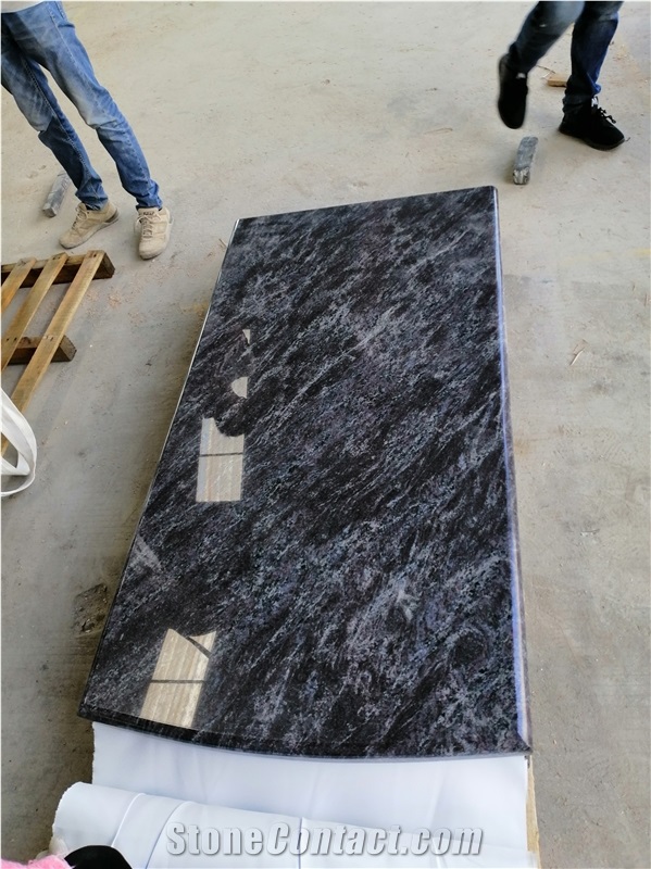 Orion Blue Polished Granite Monument