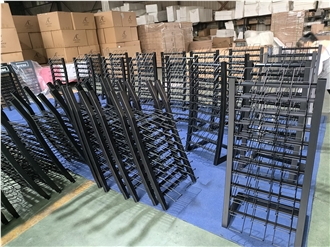 Black Curved Display Rack-SRL041