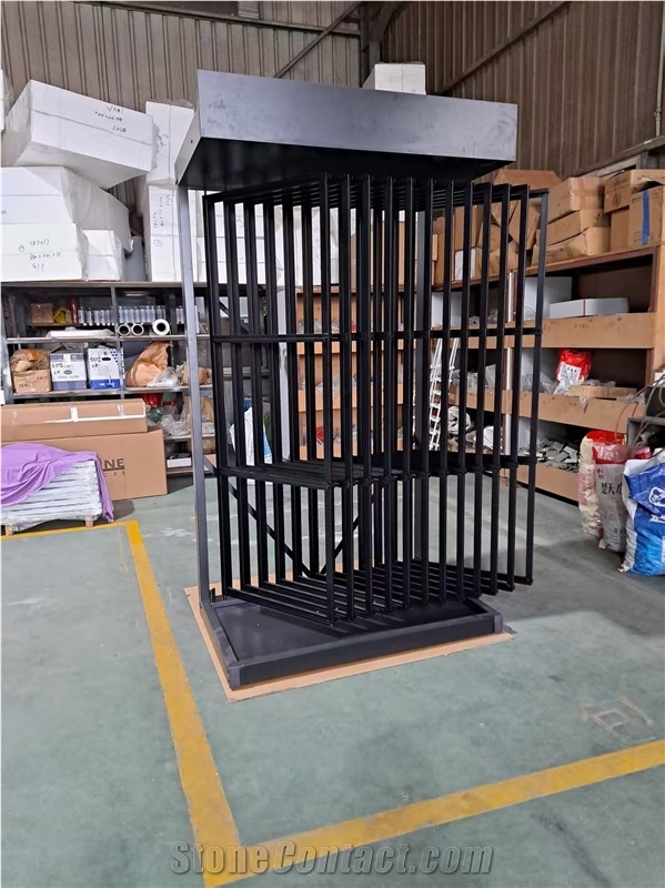 Black Hanging Flip Display Stand