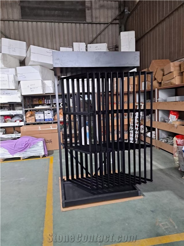 Black Hanging Flip Display Stand