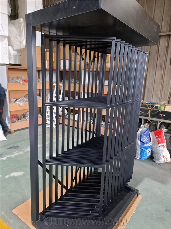 Black Hanging Flip Display Stand