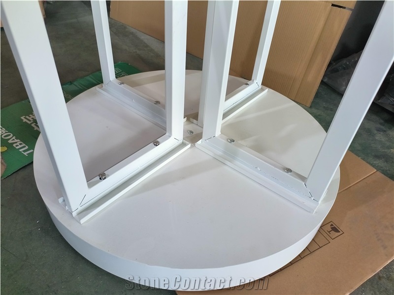 Cylindrical Rotating Display Stand