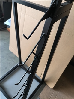Display Stand -Wire Black Hook Support