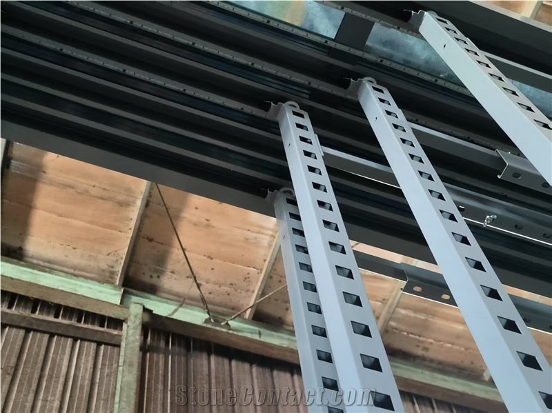 Gray Display Rack- Top With Lights