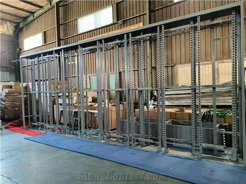 Gray Display Rack- Top With Lights