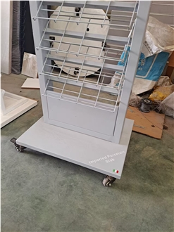 Light Gray Floor - Standing Display Shelf
