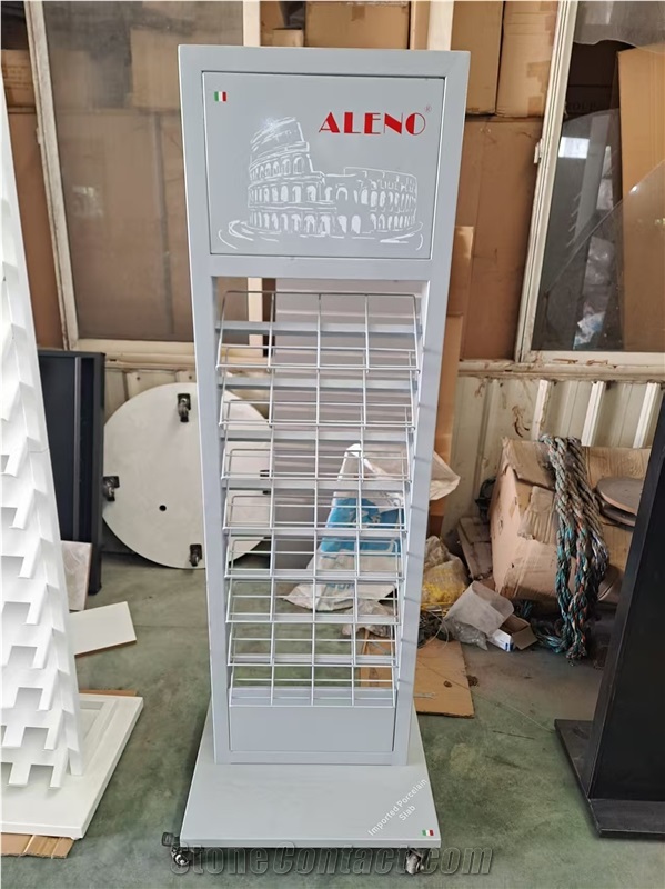 Light Gray Floor - Standing Display Shelf
