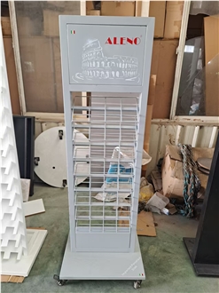 Light Gray Floor - Standing Display Shelf