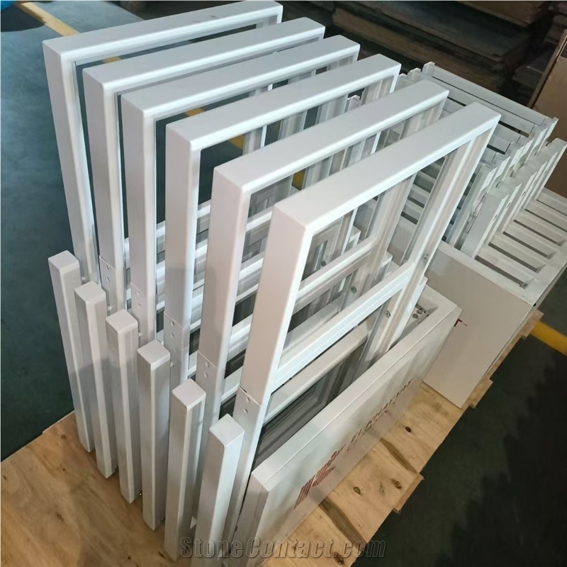 White Push - Pull Display Stand -Panel Can Be Rotating