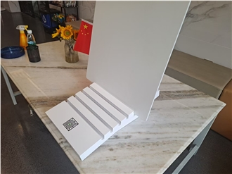 Wooden Step Handheld Panel Display Stand