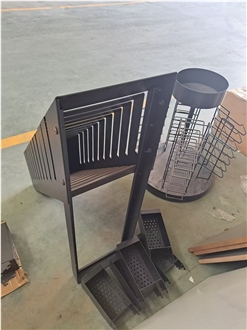 Wooden Tiered Display Tower