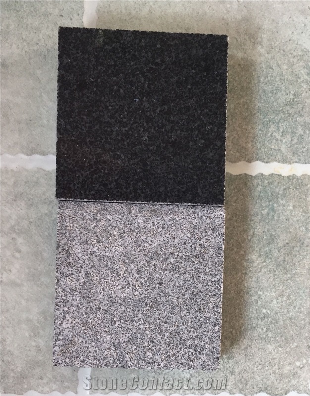 Zhangqiu Black Granite,Shandong G654 Tiles