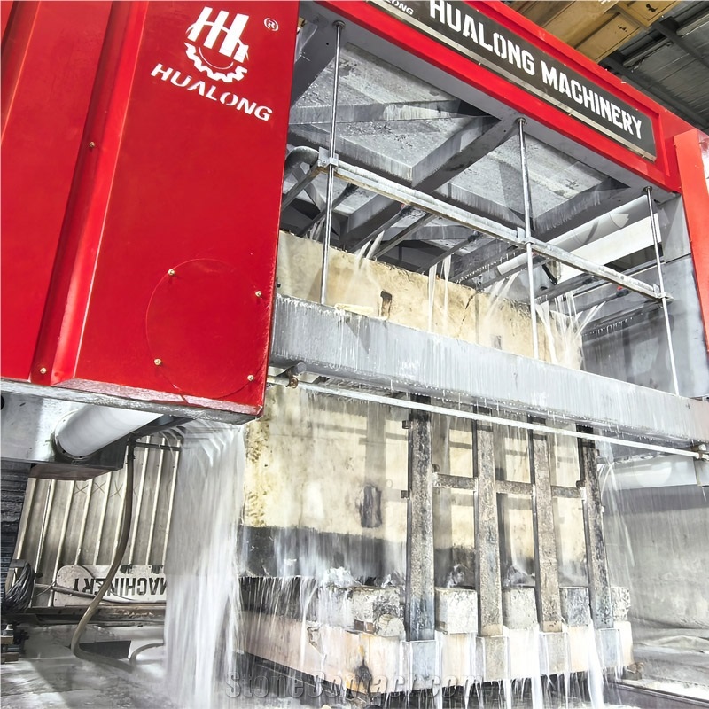 2025 High Benefit Ultra Thin Multiwire Saw Stone Block Cutting Machine