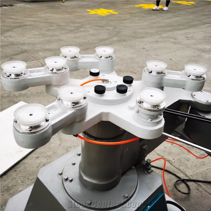 Auto-Follow Round Table Stone Shape Edge Grinding Polishing Machine