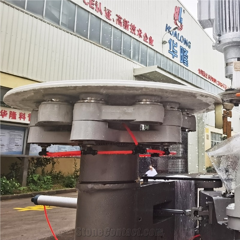 Auto-Follow Round Table Stone Shape Edge Grinding Polishing Machine