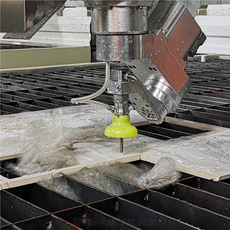 High Precision CNC Water Jet Cutter Stone Waterjet Cutting Machine
