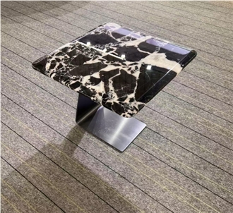 High Quality Bvlgari Black Marble Coffee Tables
