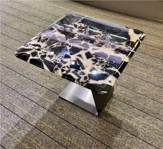 High Quality Bvlgari Black Marble Coffee Tables