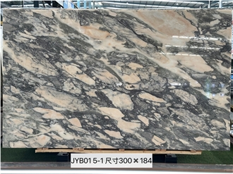 High Quality Bvlgari Pink Marble Slabs-Polished