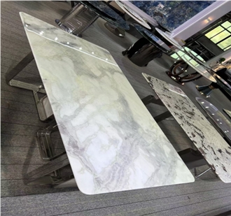 High Quality Fendi Blue Marble Slabs Table Tops