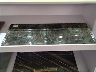High Quality Labradorite Blue Granite Tea Trays