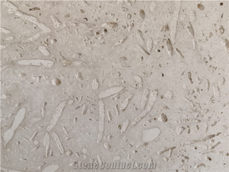 High Quality  Mediterranean Coral Stone Slabs