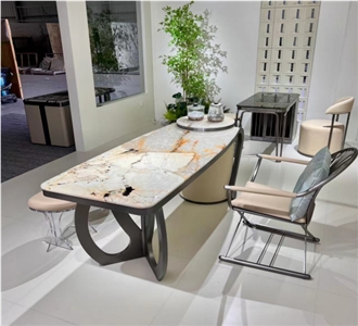 High Quality Pandora Quartzite Tea Stone Tablea