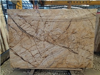 High Quality Picasso Golden Marble Slabs