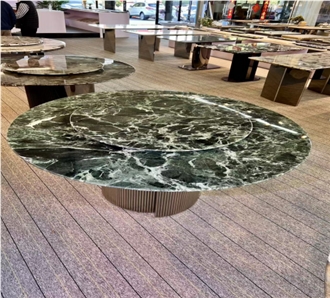 High Quality Prada Green Marble Table Tops