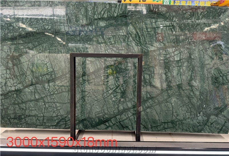 India Green Guatemala Marble Slabs