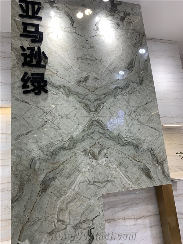 Dreaming Green Marble Slab