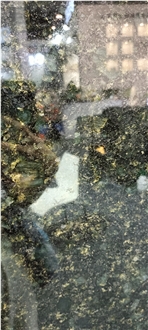 New Green Star Granite Slab
