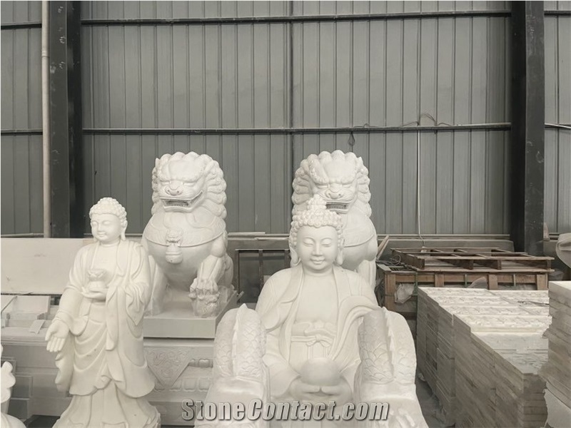 Oriental White Marble Finished Product