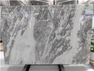 Oyster Grey Marble Slab