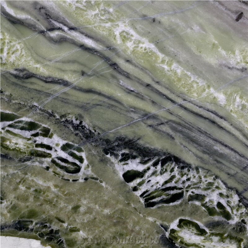 Twilight Green Marble Tile