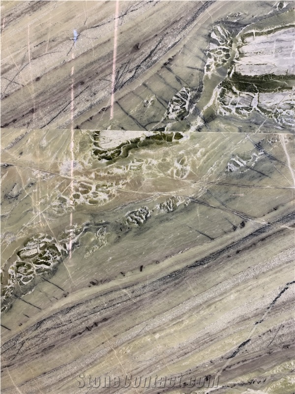 Twilight Green Marble Slab