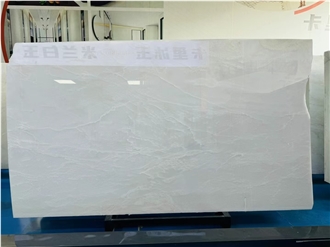 Royal White Onyx Slab Tiles Wall Cladding Vanity