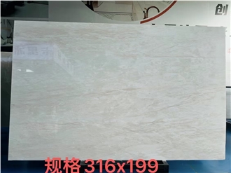 Royal White Onyx Slab Tiles Wall Cladding Vanity