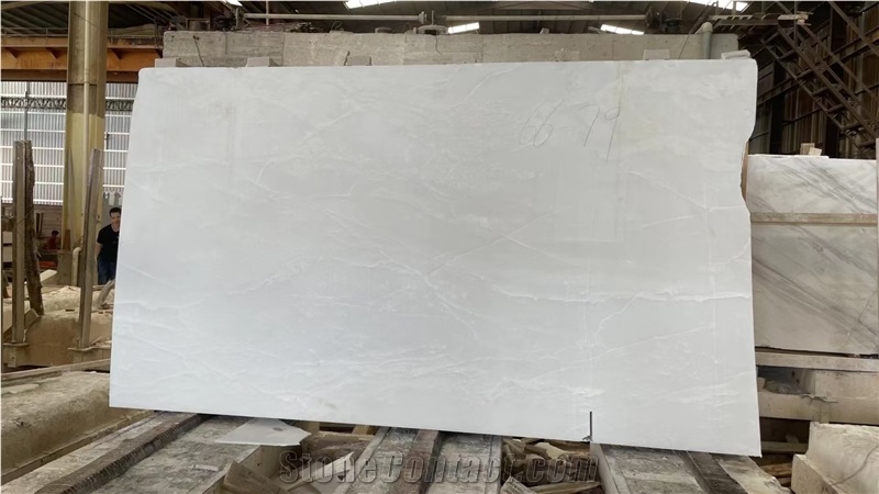 Royal White Onyx Slab Tiles Wall Cladding Vanity