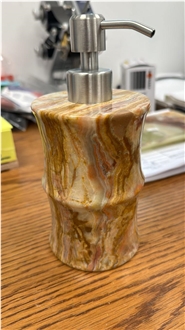 Green Onyx Dispenser Bottle