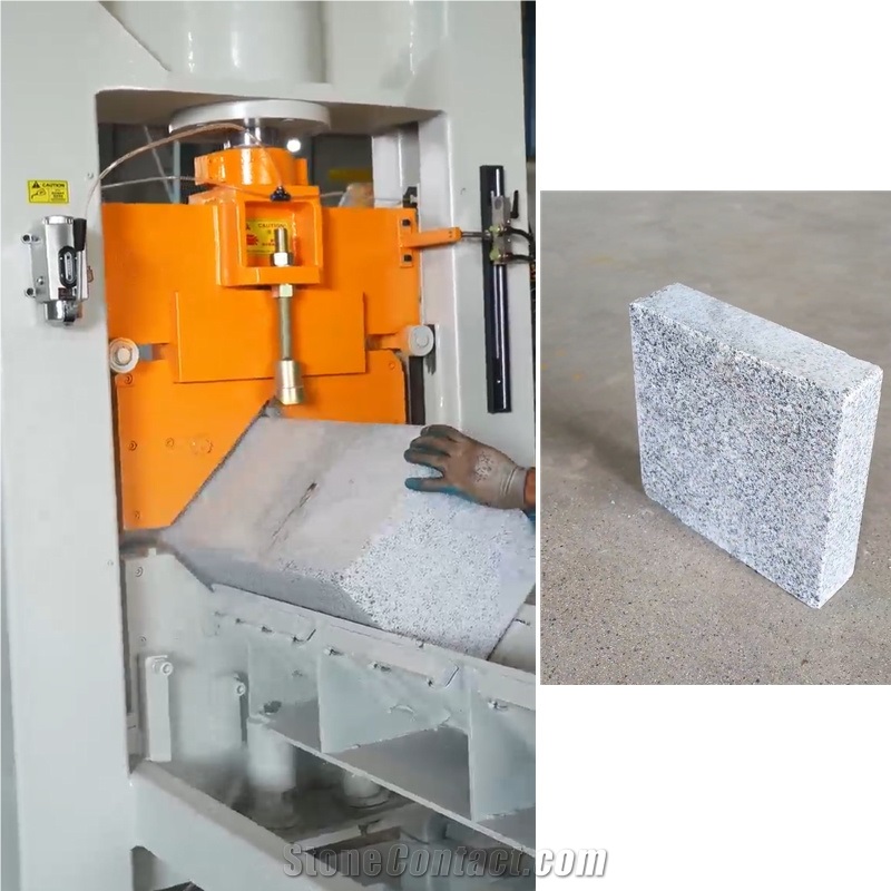 Automatic Four-Blade Cube Stone Splitting Machine