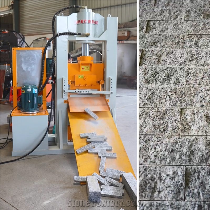 Cubes And Cobble Stone Bar Splitting Machine
