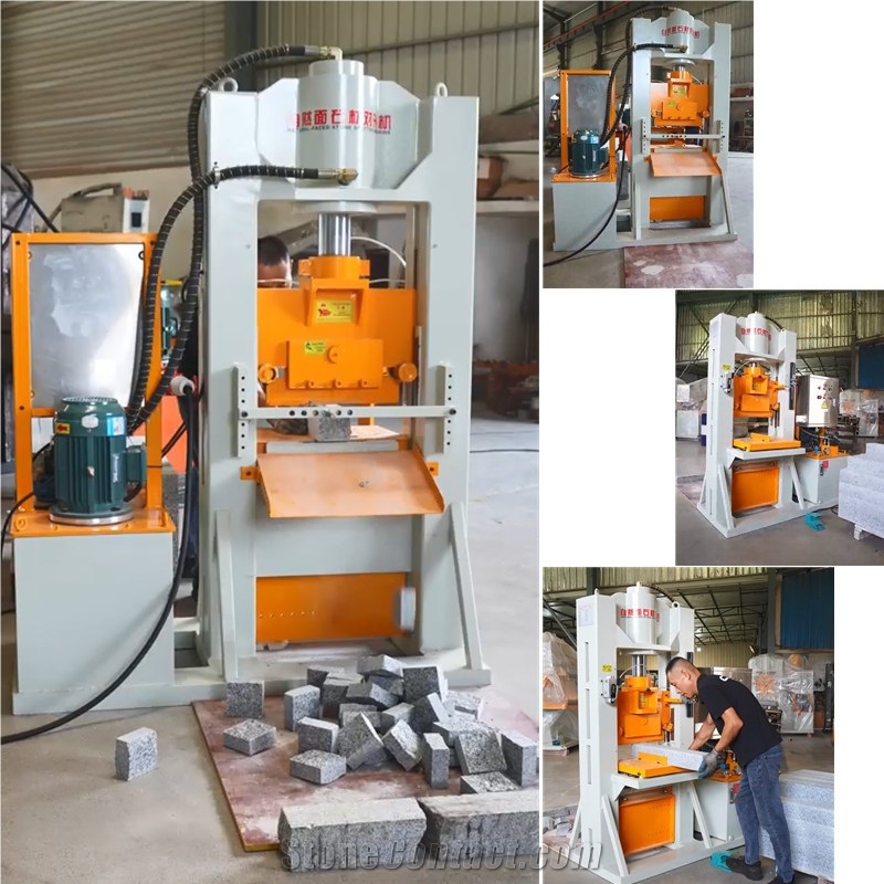 Cubes And Cobble Stone Bar Splitting Machine