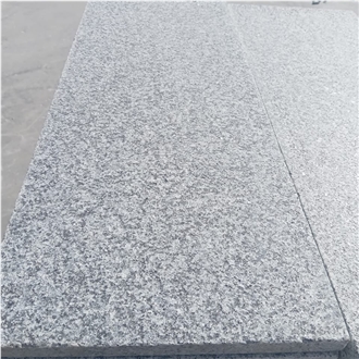 Grey Aswan Flamed Granite Tiles