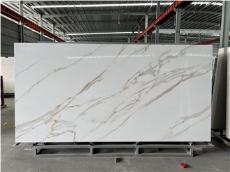 Artificial Calacatta Gold Sintered Stone Slabs