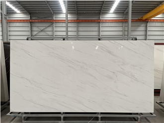 Carrara White Sintered Stone Slabs
