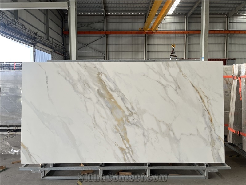 China Marble Look Sintered Stone Slab