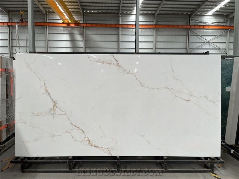 Ivory Gold Sintered Stone Slabs